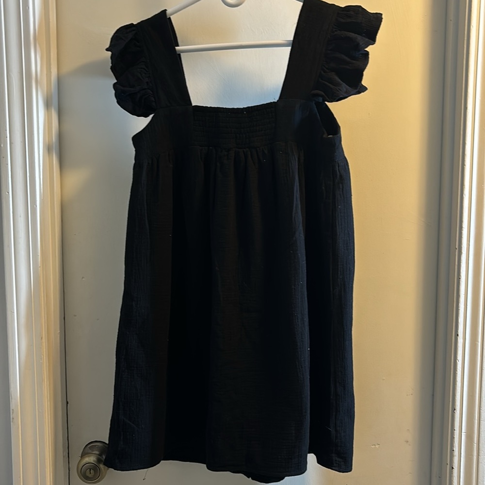 Entry Black Babydoll Dress Small View 5